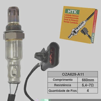 Sensor de Oxigênio NTK OZA629-A11