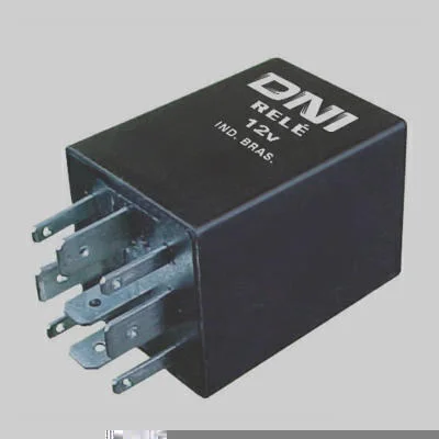 Relé Temporizador Vidro Elétrico 12V 9 Terminais DNI DNI0359