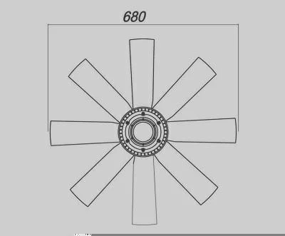 Visco-Fan MAGNETI MARELLI 83618MM