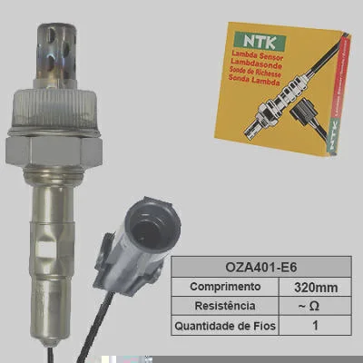 Sensor de Oxigênio NTK OZA401-E6