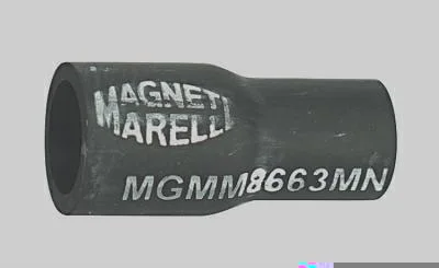 CONEXÃO DO TUBO DE DESCARGA DA VÁLVULA PEDAL - PRETA - (50x20x20) MAGNETI MARELLI MGMM8663MN