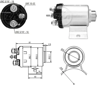 Relé de Partida ZM 519 ZM 519