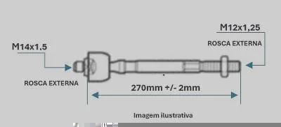 BRAÇO AXIAL DAYCO DSS4327