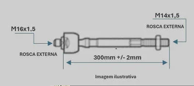 BRAÇO AXIAL DAYCO DSS1577