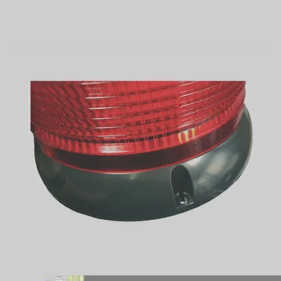 Luz Advertência Dupla Função Giroled e Flash Vermelho Bivolt