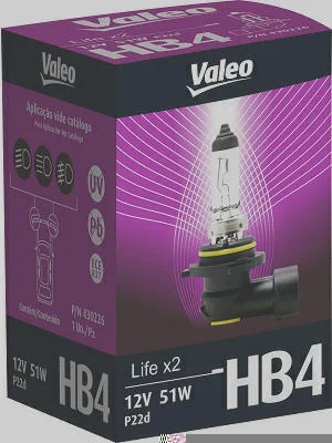 Lâmpada 12V VALEO 430226