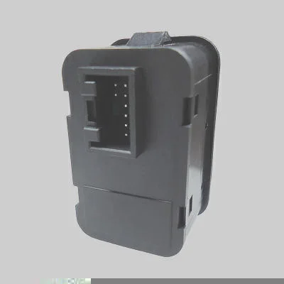 Interruptor Vidro GM Azul Duplo Comut.