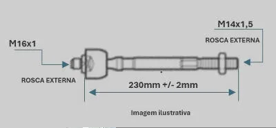 BRAÇO AXIAL DAYCO DSS4441