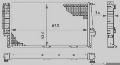 Radiador MAGNETI MARELLI RMMD9983