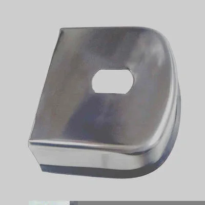 Tampa p/ Engate 100mm² Inox Acabamento Borracha DNI DNI8328