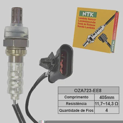 Sensor de Oxigênio NTK OZA723-EE8