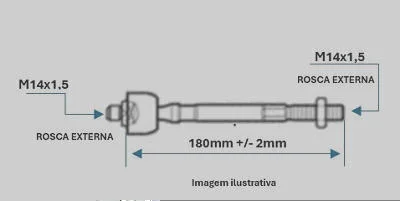 BRAÇO AXIAL DAYCO DSS4425