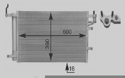 Condensador MAGNETI MARELLI 8FC351303081