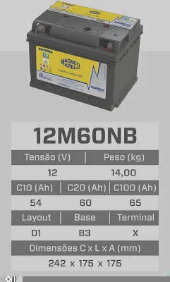 Estacionária MAGNETI MARELLI 12M60NB