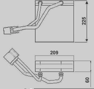 Evaporador VALEO 818972C