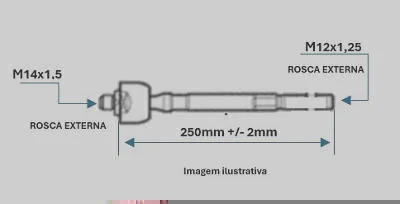 BRAÇO AXIAL DAYCO DSS4434