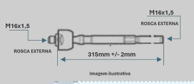 BRAÇO AXIAL DAYCO DSS3166