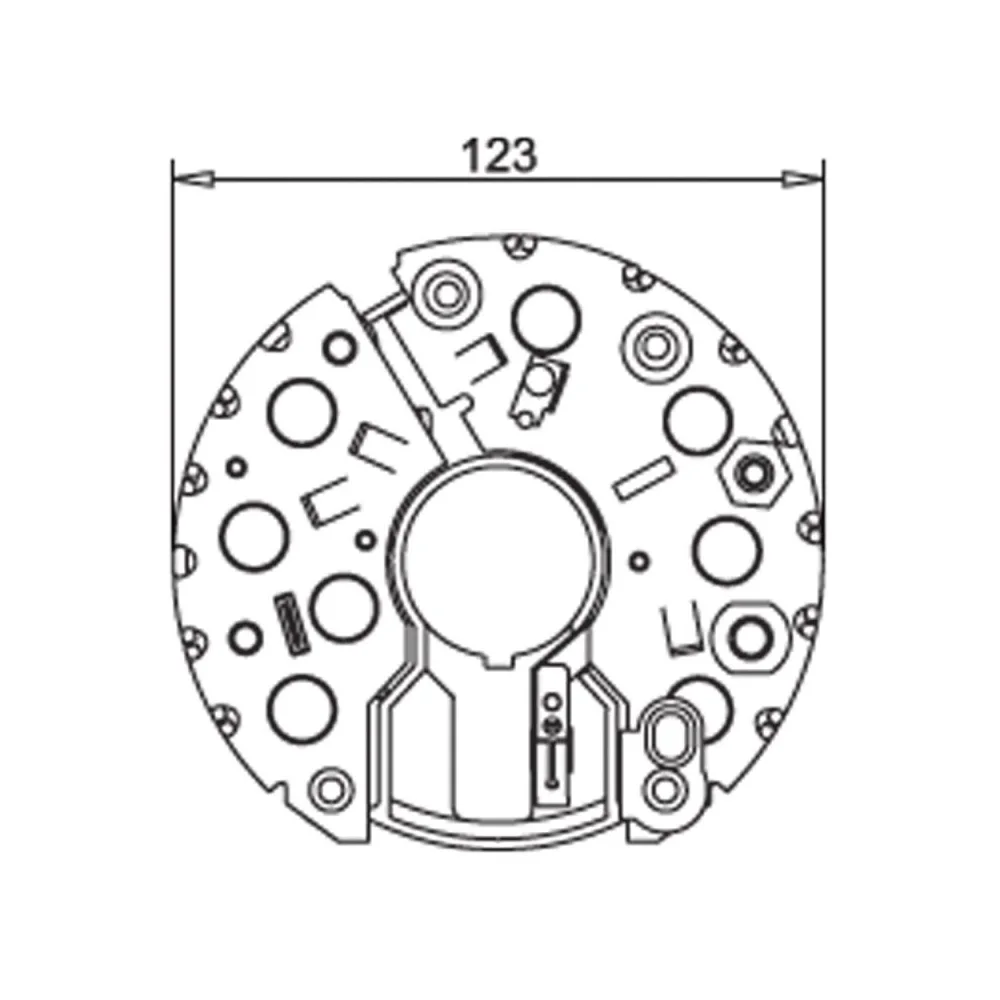 PONTE RETIFICADORA 24V AVALANCHE