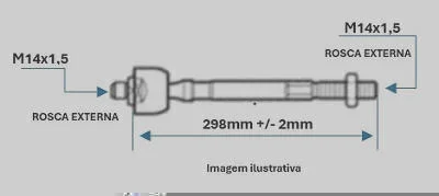 BRAÇO AXIAL DAYCO DSS4365