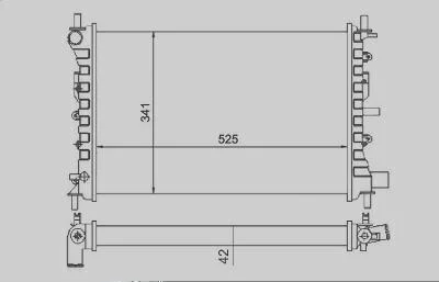 Radiador MAGNETI MARELLI RMM1062RFD