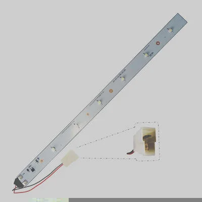 Régua 6 LEDs 60cm 24V Caio c/ Conector Lâmpada Ônibus/Caminhões DNI DNI8849