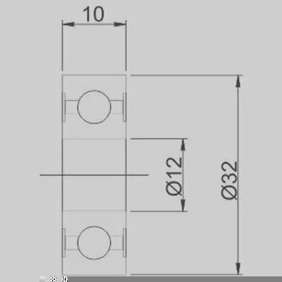 Rolamento de Esferas GAUSS GR6201