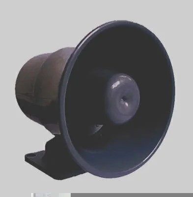 Sirene Sinalizadora Eletrônica 6 Tons 125dB 12V