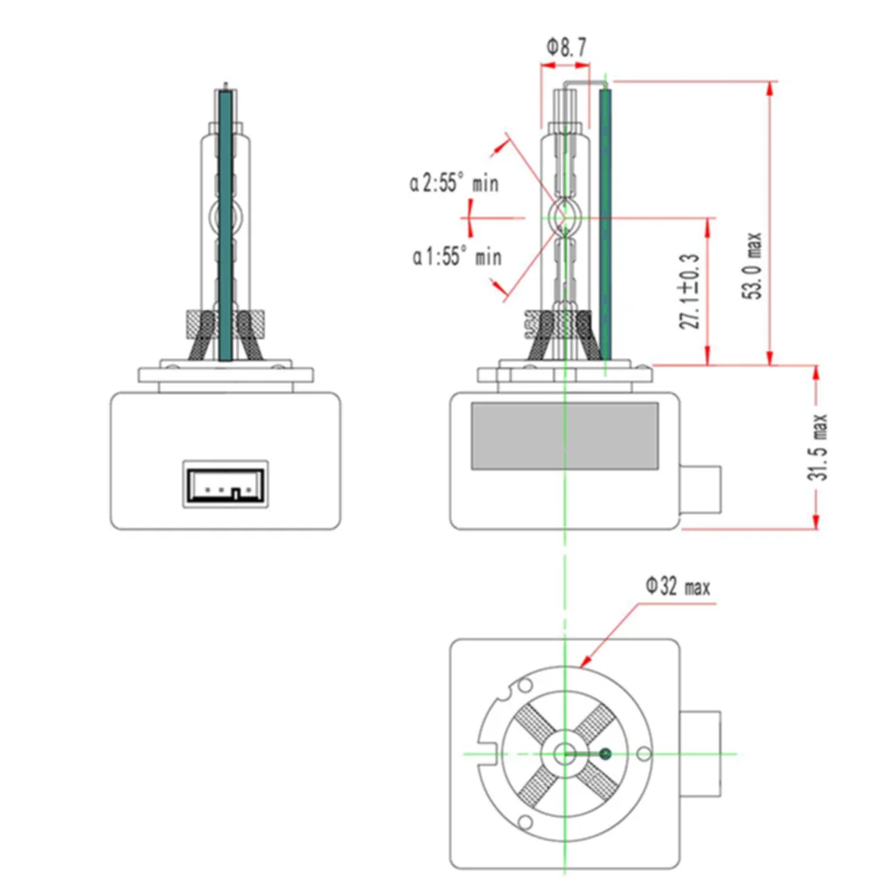 LÂMPADA 42V 25W PK32D1