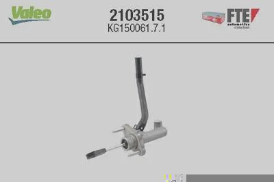 Cilindro Mestre VALEO 2103515