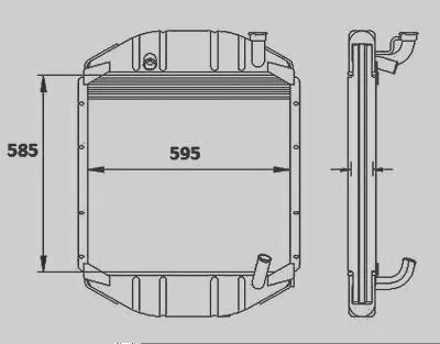 Radiador MAGNETI MARELLI RMM1016NMB