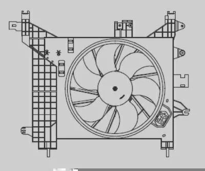 Eletroventilador MAGNETI MARELLI EMM2061RE