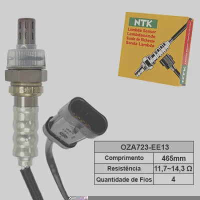 Sensor de Oxigênio NTK OZA723-EE13