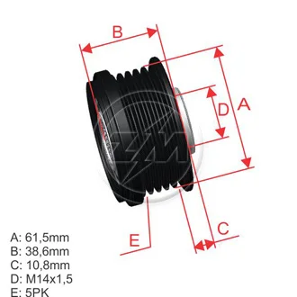 Polia OAP ZM 96.005.18 ZM 9600518