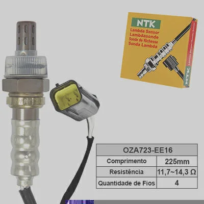 Sensor de Oxigênio NTK OZA723-EE16