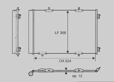 Condensador VALEO 818015