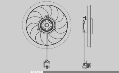Eletroventilador MAGNETI MARELLI EMM2037GM