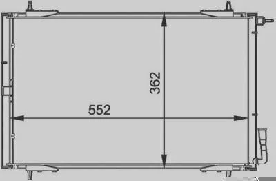 Condensador MAGNETI MARELLI 351037511MM