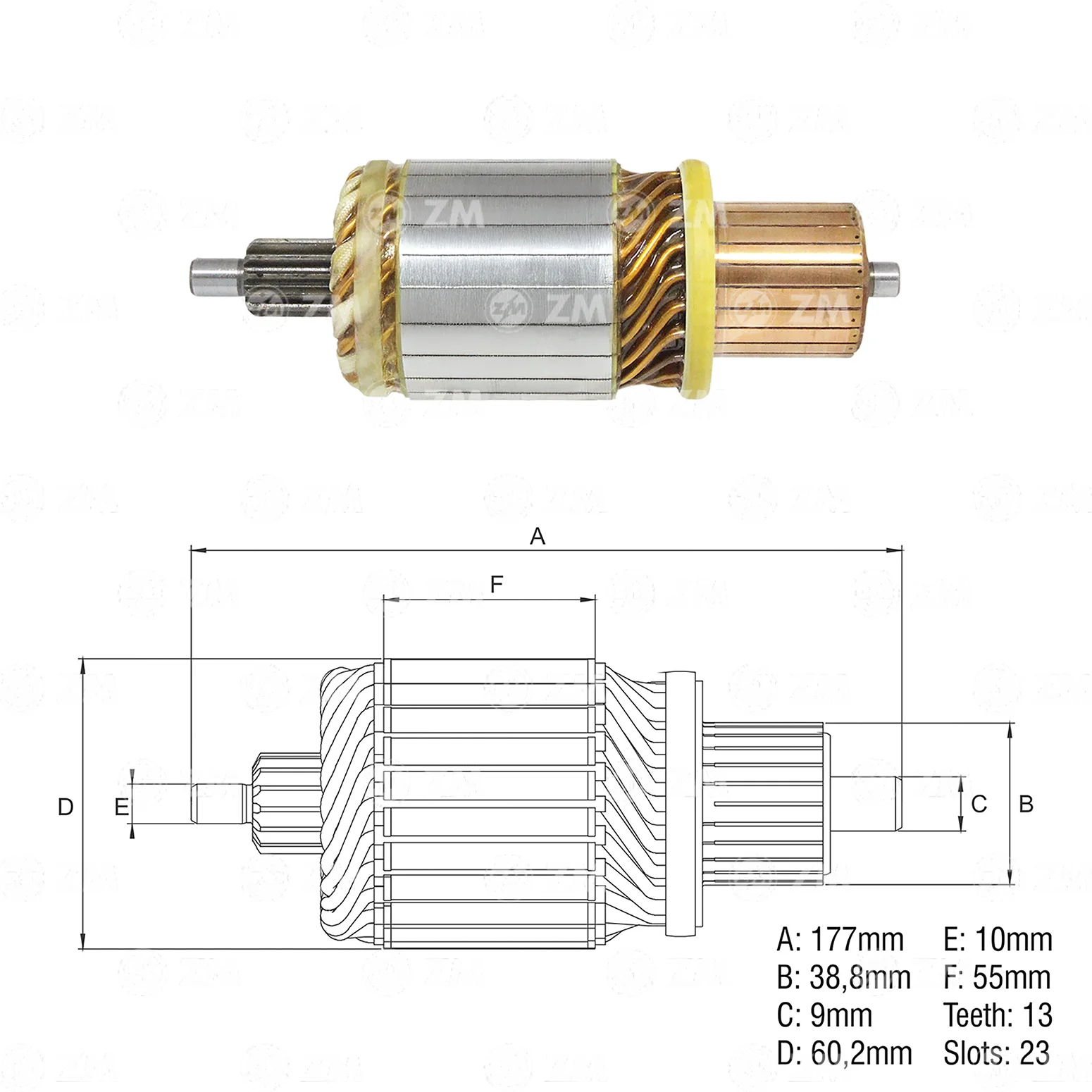 Induzido ZM 83.890.56 ZM 8389056