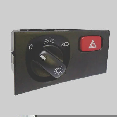 Chave Luz e Interr. Pisca-Alerta Comut. 24V DNI DNI2208