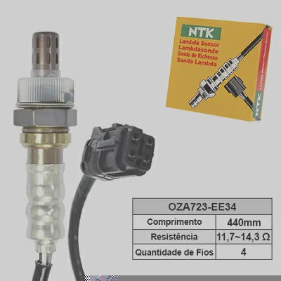 Sensor de Oxigênio NTK OZA723-EE34
