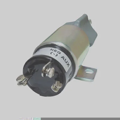 Solenoide Parada Cummins Woodward Caterpillar Mitsubishi 24V 3T