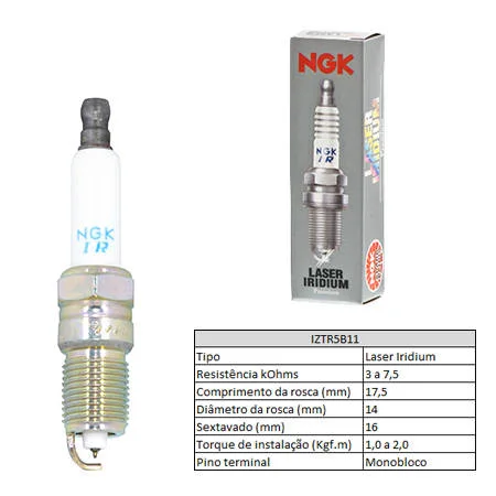 Vela de Ignição NGK IZTR5B11