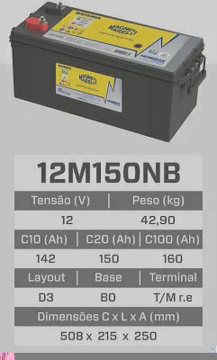 Estacionária MAGNETI MARELLI 12M150NB