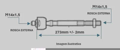 BRAÇO AXIAL DAYCO DSS4339