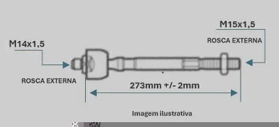 BRAÇO AXIAL DAYCO DSS3280