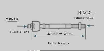 BRAÇO AXIAL DAYCO DSS4440