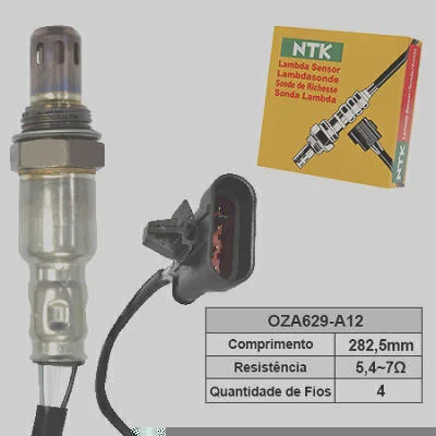 Sensor de Oxigênio NTK OZA629-A12