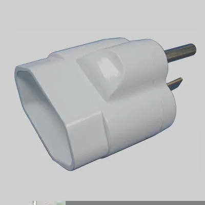 Adaptador Univ. Reverso 2P+T 10A 127/250VAC DNI DNI7027