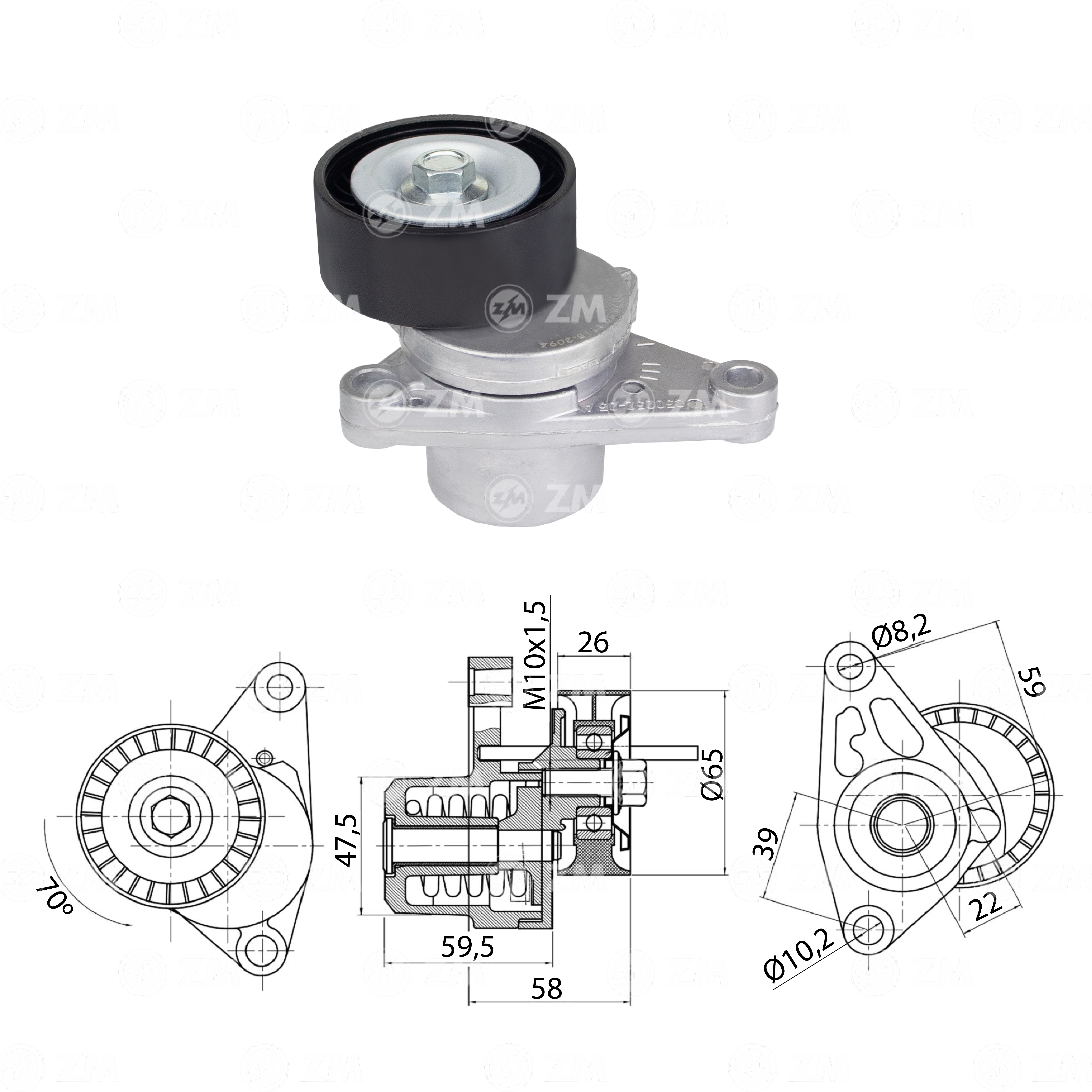 ZM 97.178.50 - Tensor ZM 9717850