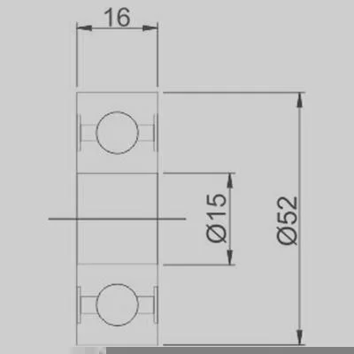 Rolamento GAUSS GR3820